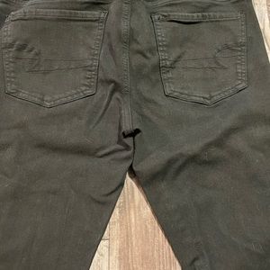 American Eagle skinny jeggings - super stretch size 8 black